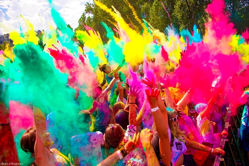 12 августа в Детском парке имени космонавта А.Г. Николаева в Чебоксарах пройдет Фестиваль красок.