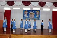 10 января 2017 года состоялся Епархиальный Рождественский фестиваль коллективов воскресных школ и образовательных учреждений Канашской Епархии «Рождественская звезда» (фото №9).