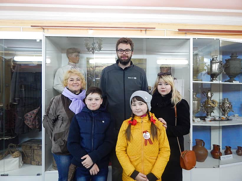 14 мая 2017г. краеведческий музей г. Канаш посетил житель Бельгии.