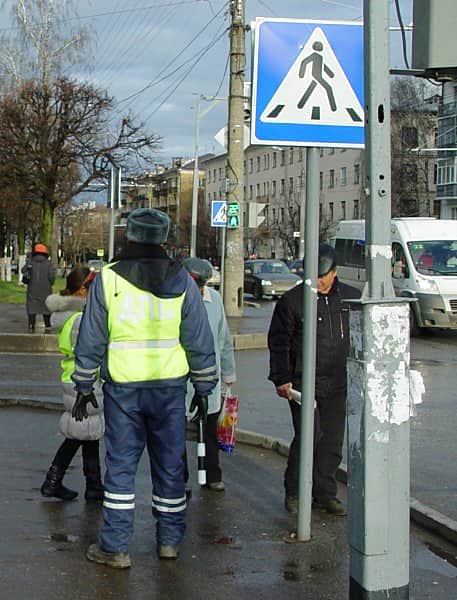 22 декабря сотрудники республиканской Госавтоинспекции проведут профилактический рейд "Пешеходный переход".