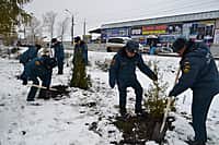 26 октября 2015 г. состоялось открытие мемориальной доски в память о А.В. Щетинине – первом начальнике прфессиональной пожарной охраны г. Канаш (фото №21).