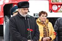 26 октября 2015 г. состоялось открытие мемориальной доски в память о А.В. Щетинине – первом начальнике прфессиональной пожарной охраны г. Канаш (фото №26).