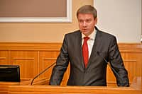 Абсолютным большинством голосов Алексей Ладыков утвержден на должность главы администрации г. Чебоксары (фото №14).