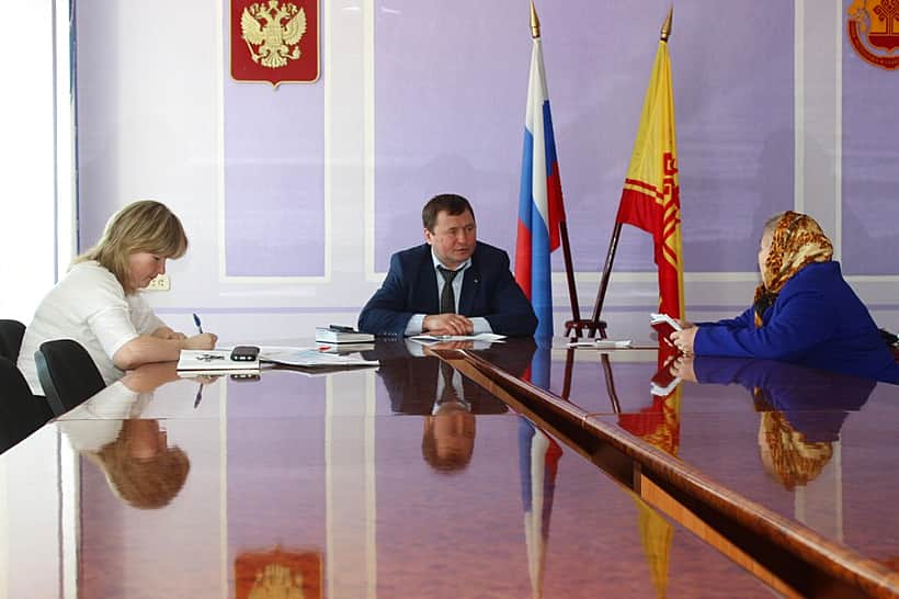 В администрации города Канаш состоялся традиционный прием граждан по личным вопросам.