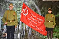 Акция "Часовой у Знамени Победы" проходит в Канашском районе (фото №10).