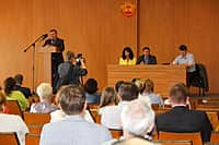 В актовом зале администрации города Канаш состоялось рабочее совещание, посвященное Дню малого и среднего предпринимательства (фото №8).