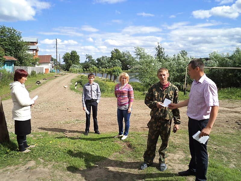 В Атнашевском сельском поселении проведен рейд Совета профилактики правонарушений.