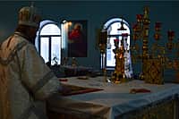 Богослужение в Навечерие Рождества Христова состоялось в Канаше (фото №1).