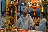 Богослужение в Навечерие Рождества Христова состоялось в Канаше (фото №6).