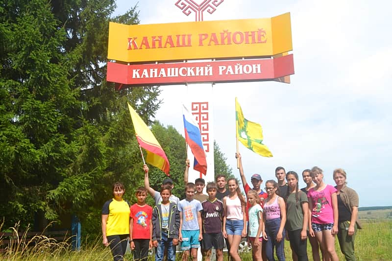 Более 150 жителей Канашского района приняли участие в Международной факельной эстафете «Бег мира».