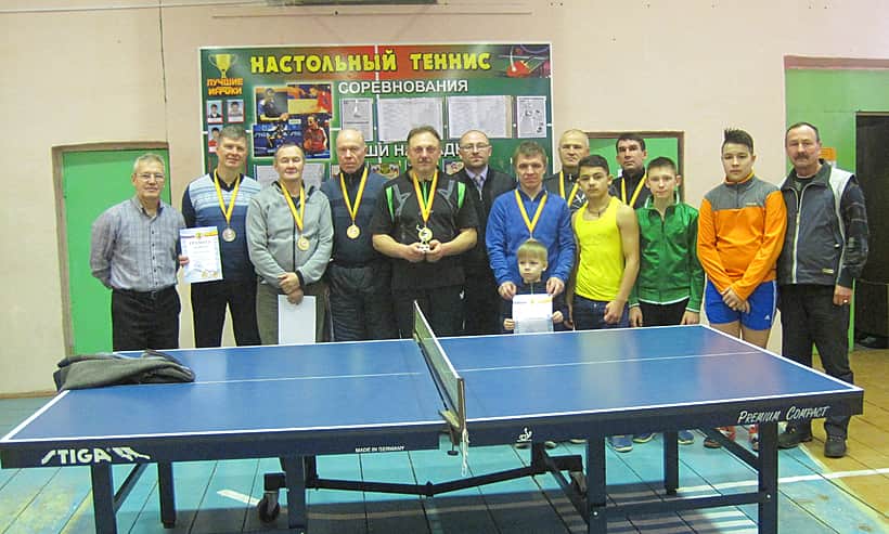Чемпионат города Канаш по настольному теннису среди мужчин завершился определением победителей командного зачета.
