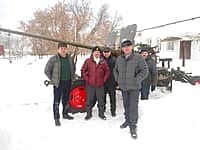 В честь дня вывода войск из Афганистана, 15 февраля 2017 г., в деревне Большие Бикшихи установлена пушка-памятник (фото №3).