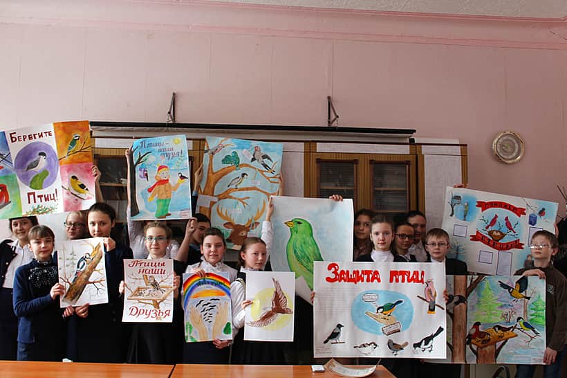 Чтецы г. Канаш приняли участие в городском конкурсе «Друзья наши – птицы!».