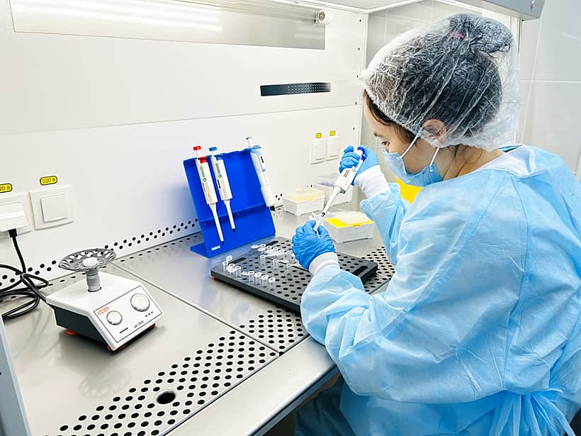 В республике заработала республиканская молекулярно-генетическая лаборатория.