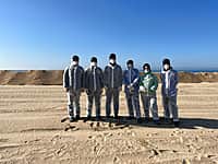 Чёрному морю помогают эковолонтеры Чувашии (фото №1).