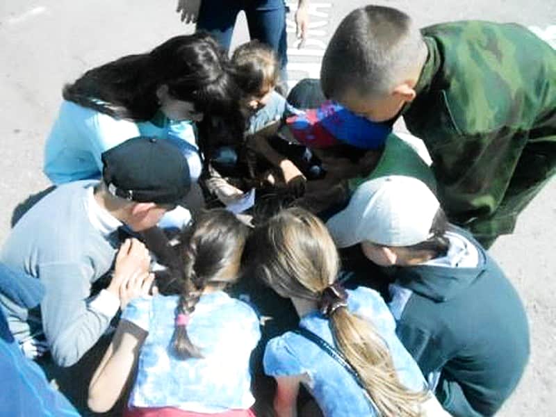 День друзей в лагере МБОУ "Ухманская СОШ".