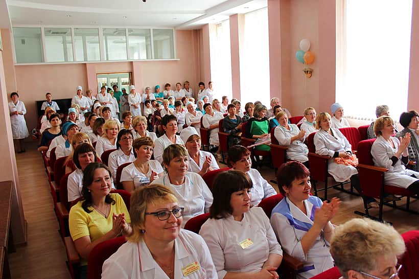 День медицинского работника отпраздновал трудовой коллектив Канашской городской больницы.