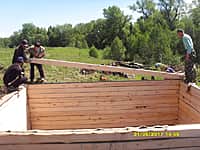 В деревне Каликово началось строительство купели церкви Иоанна Предтечи (фото №6).