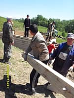 В деревне Каликово началось строительство купели церкви Иоанна Предтечи (фото №3).