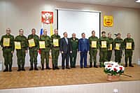 Десять лучших призывников из Чувашии сегодня отправятся служить срочную службу в Президентский полк ФСО РФ (фото №1).