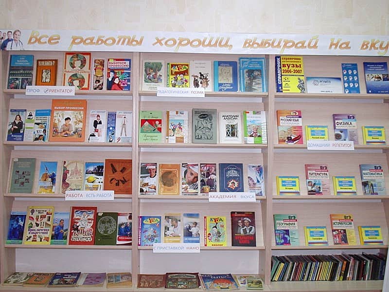 В детской библиотеке города Канаш открыта выставка "Моё профессиональное будущее".