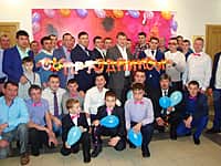 Во Дворце бракосочетаний Канаша, накануне Дня защитников Отечества, ритуал регистрации новобрачных пар прошел в праздничной атмосфере (фото №1).