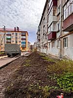 Работы по благоустройству дворовых территорий многоквартирных домов начаты в Канаше (фото №10).