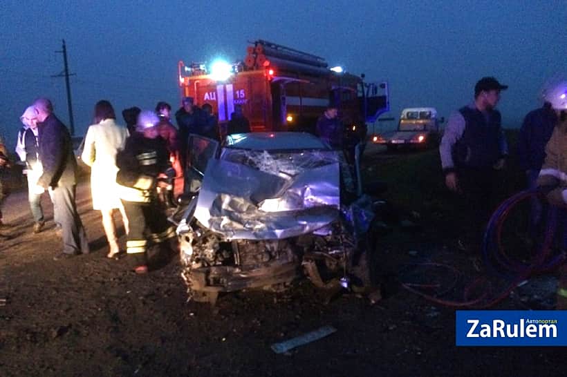 Экс-начальник вневедомственной охраны в Канаше совершил лобовое ДТП.