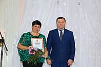 Глава администрации г. Канаш В.В. Софронов принял участие в торжественном собрании по итогам 2015 года (фото №16).