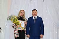 Глава администрации г. Канаш В.В. Софронов принял участие в торжественном собрании по итогам 2015 года (фото №17).