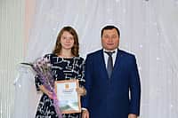 Глава администрации г. Канаш В.В. Софронов принял участие в торжественном собрании по итогам 2015 года (фото №18).