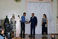 Глава администрации г. Канаш В.В. Софронов принял участие в торжественном собрании по итогам 2015 года (фото №26).