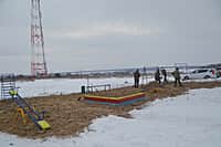 Глава администрации Канашского района посетил новый дом, который скоро справит новоселье (фото №12).