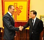 Глава Чувашии Михаил Игнатьев встретился с генеральным директором "Хендэ Мотор (Hyundai Motor) СНГ" господином Ку Йон-Ги.