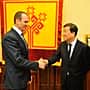 Глава Чувашии Михаил Игнатьев встретился с генеральным директором "Хендэ Мотор (Hyundai Motor) СНГ" господином Ку Йон-Ги.