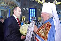 Глава Чувашии Михаил Игнатьев в Рождественское утро посетил храм (фото №8).