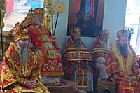 Глава Чувашской митрополии Высокопреосвященнейший Варнава митрополит Чебоксарский и Чувашский совершил Божественную литургию в храме святителя Николая города Канаш (фото №4).