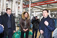 Город Канаш с рабочим визитом посетил Председатель Кабинета Министров Чувашской Республики И.Б. Моторин (фото №1).