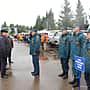 В городе Канаш прошел смотр сил и средств Канашского городского звена ТП РСЧ.