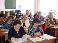 В городе Канаше на базе школы №8 был проведен инструктивный семинар по вопросам подготовки к проведению Всероссийских проверочных работ в 4 классах (ВПР) (фото №1).