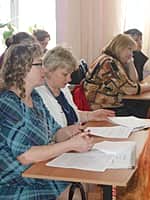 В городе Канаше на базе школы №8 был проведен инструктивный семинар по вопросам подготовки к проведению Всероссийских проверочных работ в 4 классах (ВПР) (фото №5).