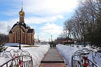 В городе Канаше зиму проводили широкими масленичными гуляниями (фото №3).