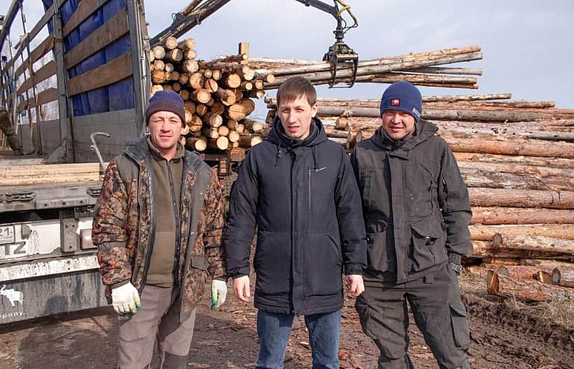 В очередной раз состоялась отправка фуры с лесом в Чувашский полк.