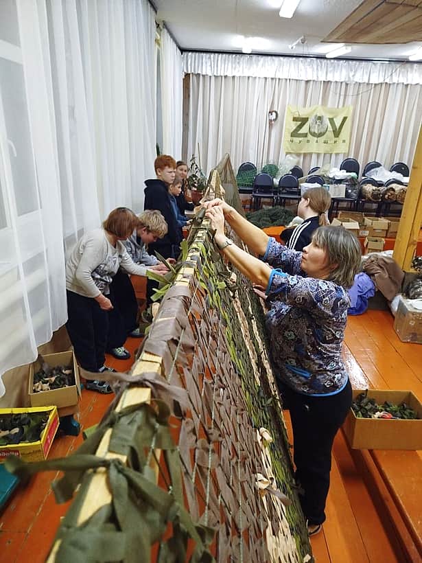 Новые Ачакасы. Собрана и отправлена новая партия гуманитарной помощи.