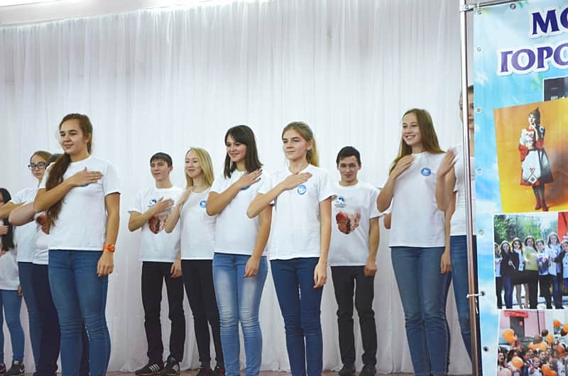 Интересно и увлекательно прошла работа площадок Школы молодежного актива г. Канаш.