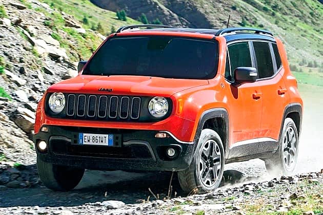 Jeep Renegade ожидается в России в середине года.