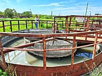 Вопрос о ходе строительства канализационных очистных сооружений в городе Канаш поступил Главе Чувашии во время прямой линии. (фото №2).