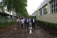 В Канаше начались работы по благоустройству пришкольных территорий школ №6 и №10 (фото №8).