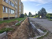 В Канаше продолжается благоустройство тротуаров (фото №2).