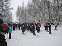 В г. Канаш определены победители и призеры чемпионата и первенства города по лыжным гонкам 2016 года, посвященных Году человека труда (фото №4).